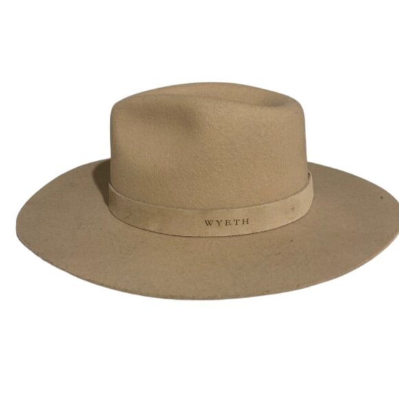 Wyeth by Todd Magill Accessories - Wyeth River Tan Wide Brim Hat